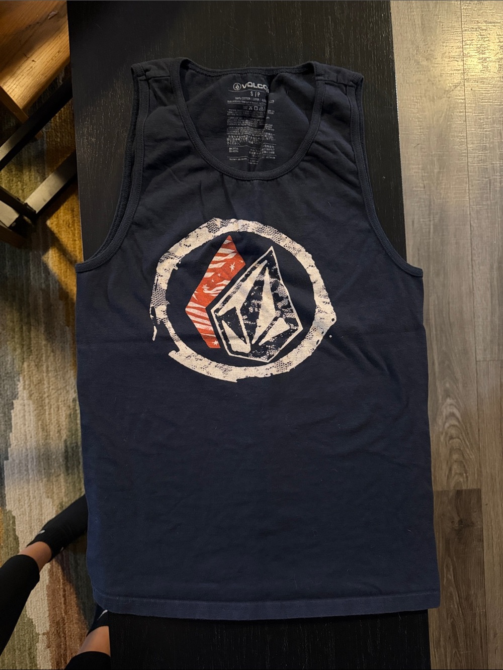 Volcom Navy Tank Top